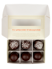 Flødeboller - Sixpack Kokos & Klassisk fra Glean 150 g